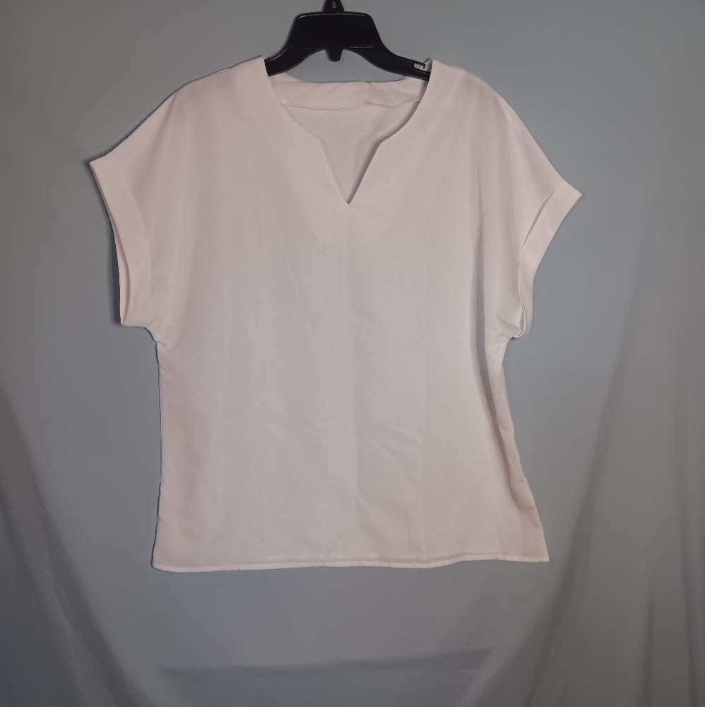 Elegant White Women's Top